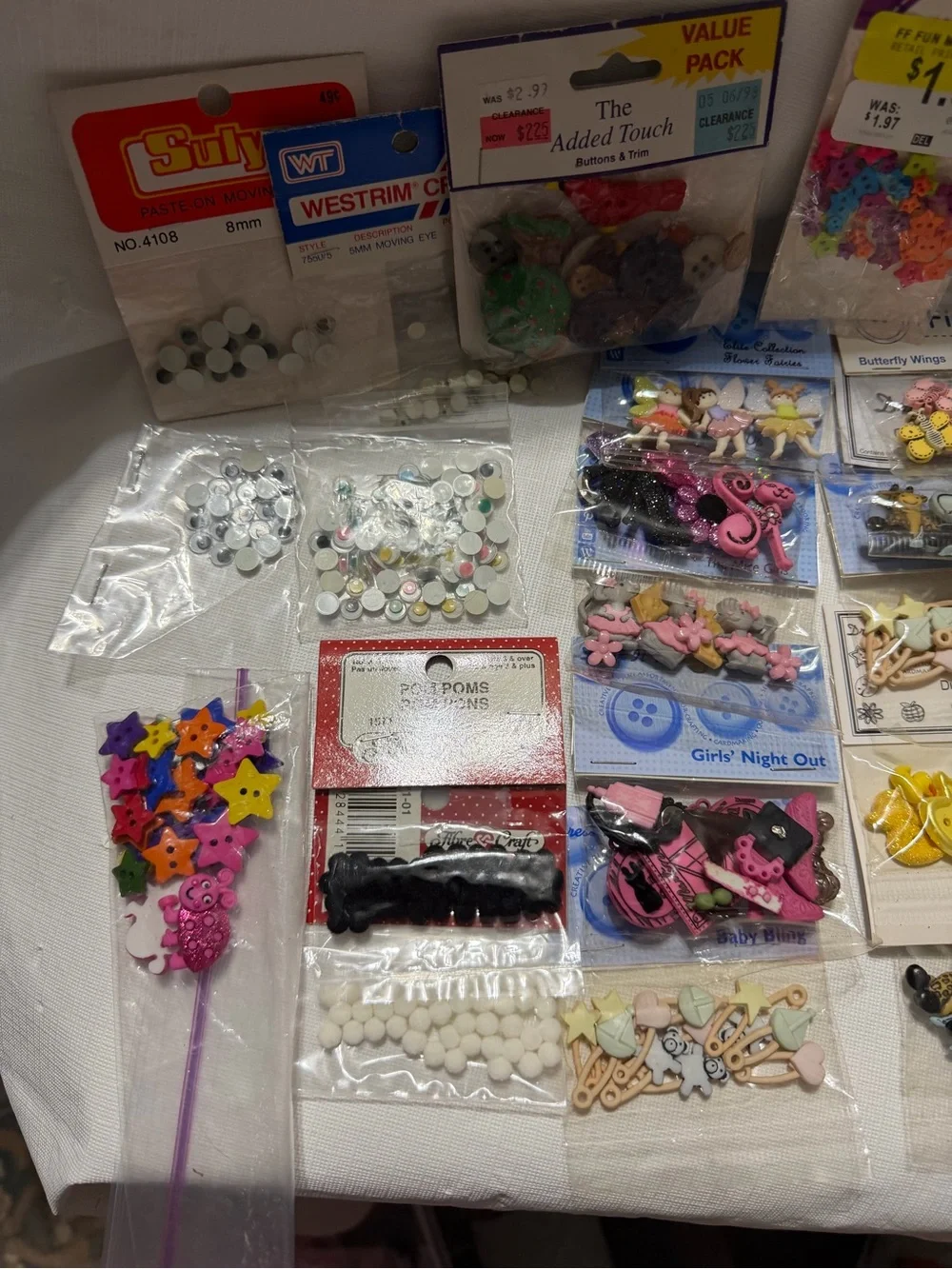 HUGE Assortment of Decorative Craft Buttons